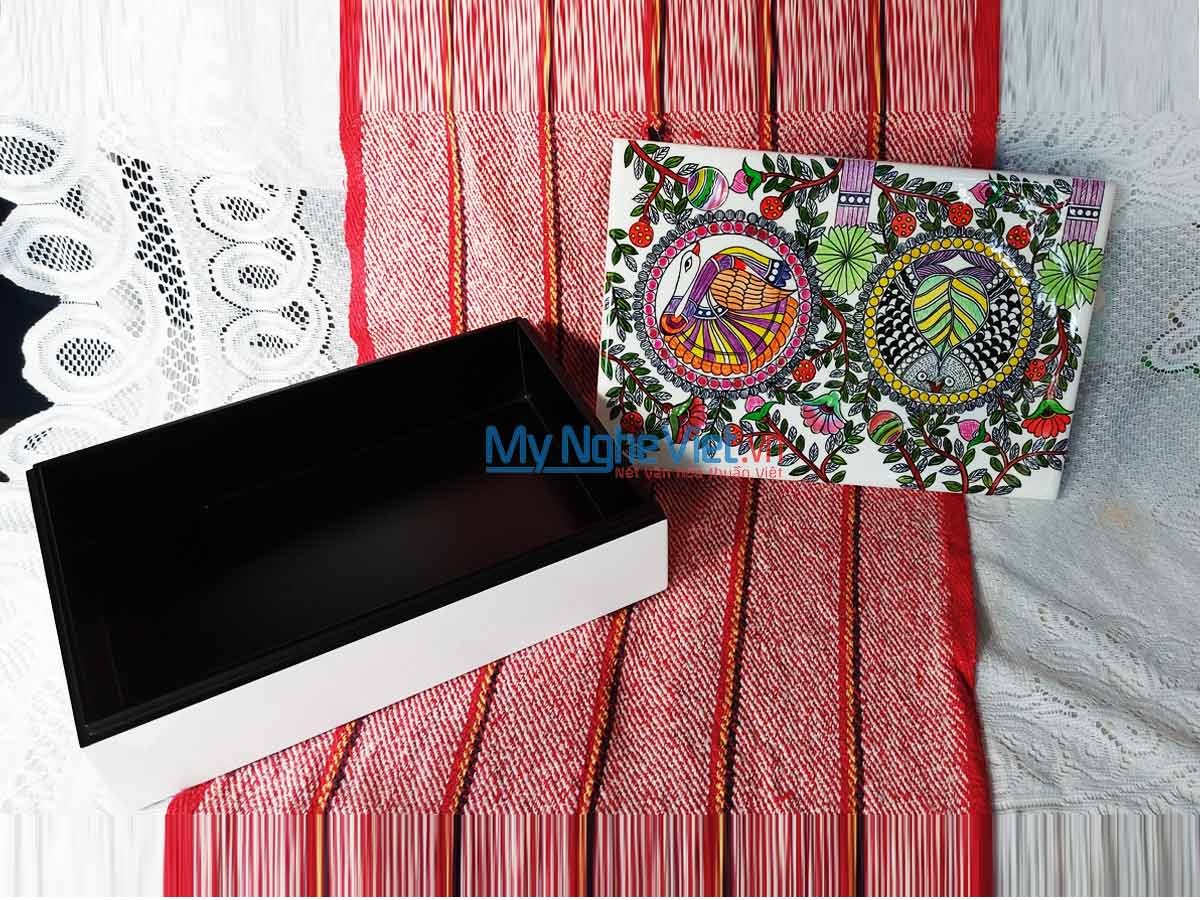 Bộ sưu tập Hộp sơn mài đựng quà tặng theo yêu cầu - Lacquer box SMHDRupani02
