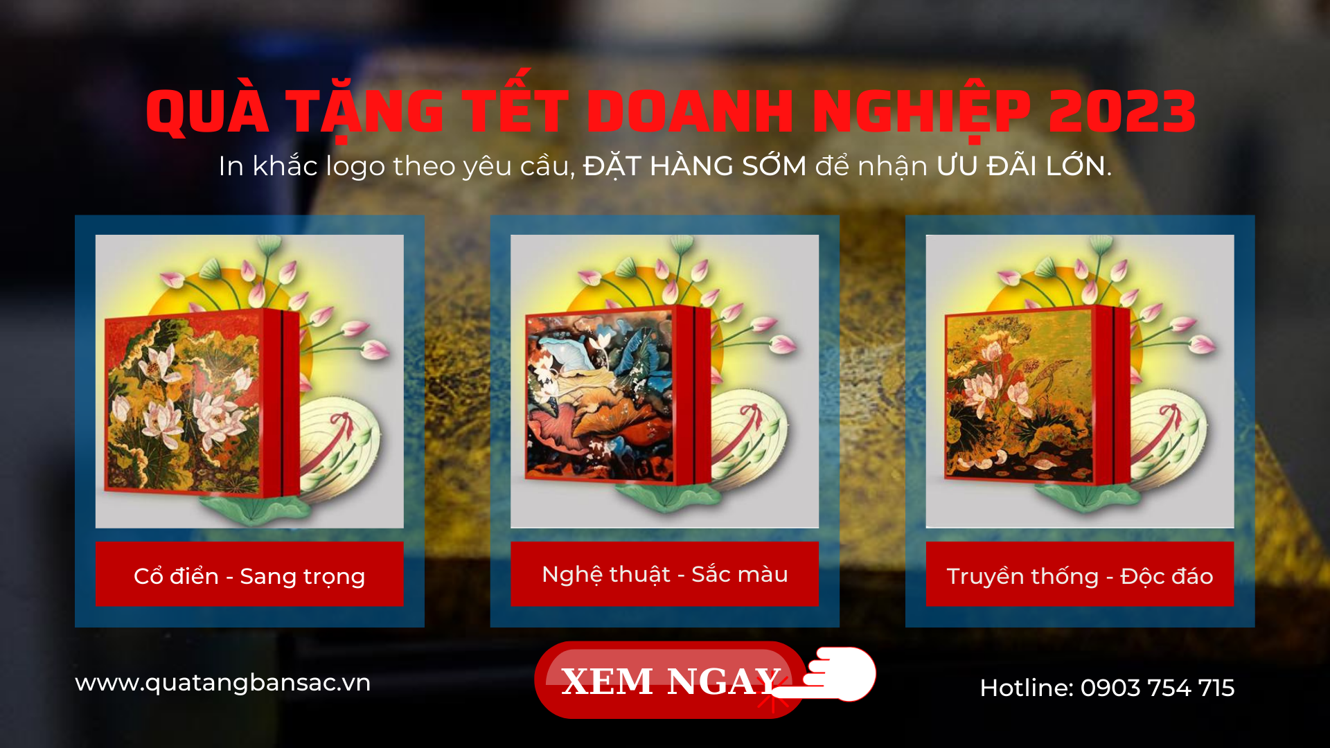 popup quà tết 2023 Mỹ Nghệ Việt