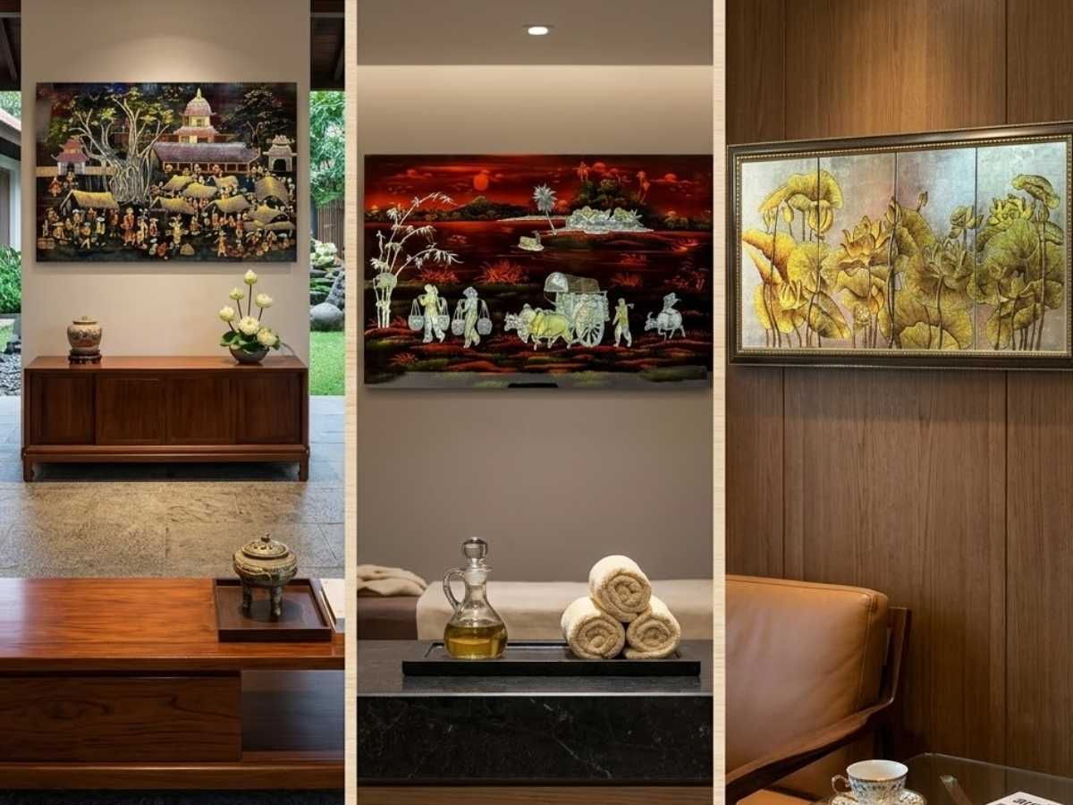 Tranh - lịch sơn mài 
