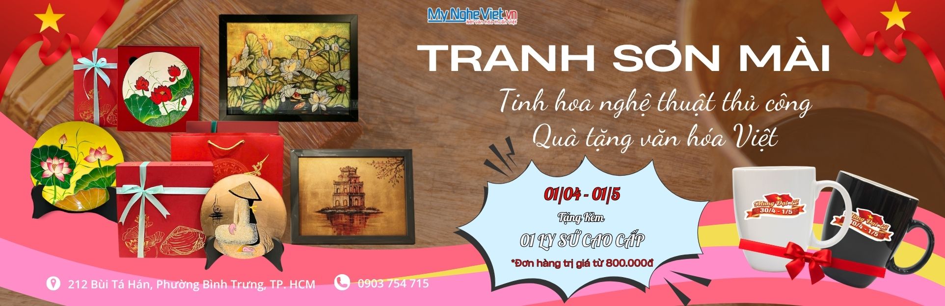 Banner Quà Tặng 30/4 - 1/5