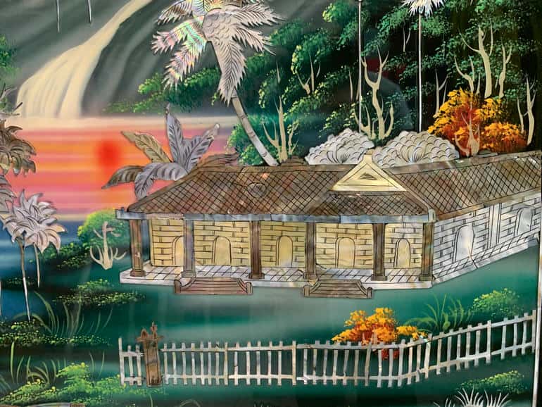 Tranh - lịch sơn mài 